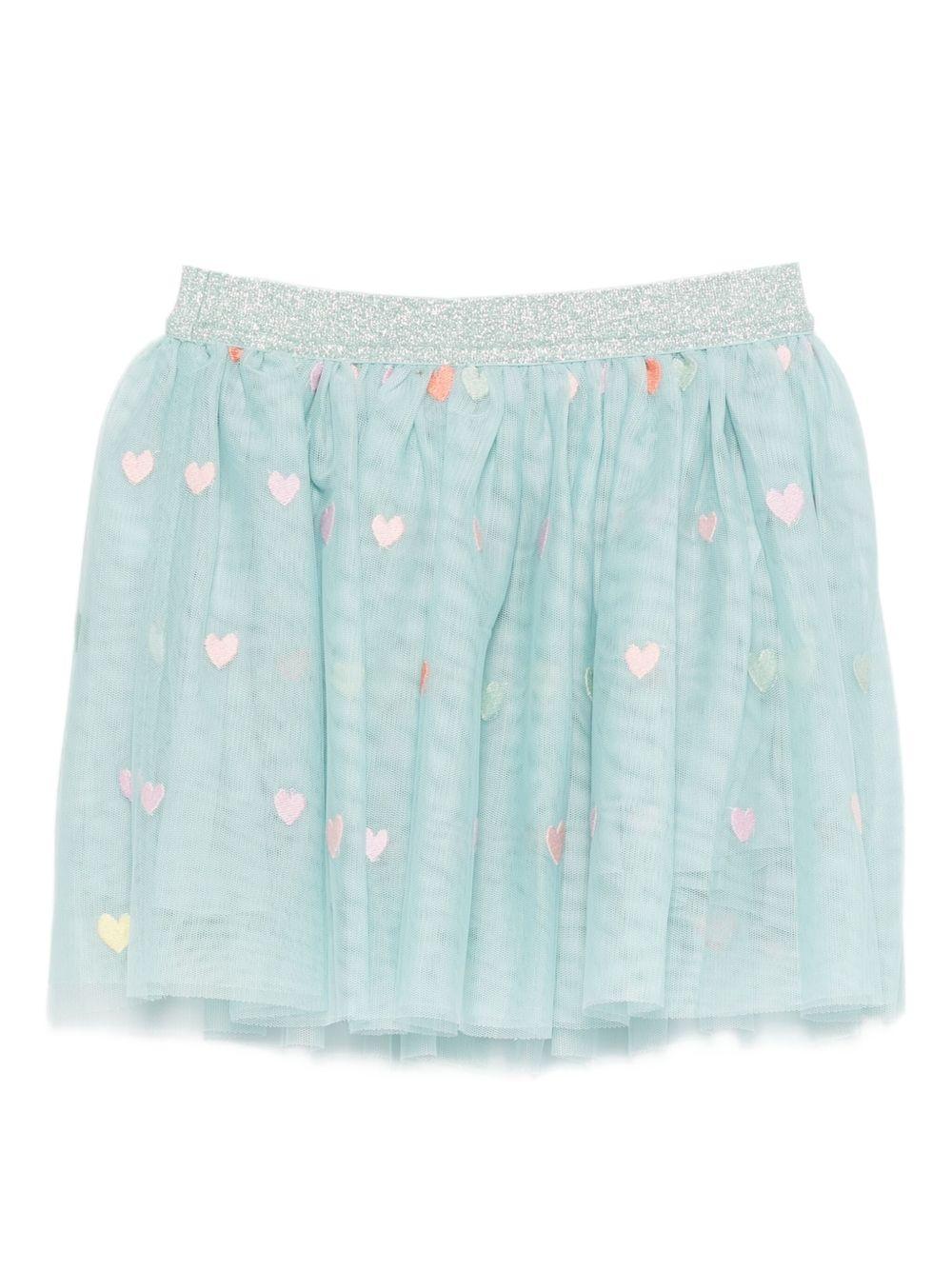 Gonna per bambina Stella McCartney Kids azzurro con decorazione TX7A51 Z3079 923MC STELLA McCARTNEY KIDS