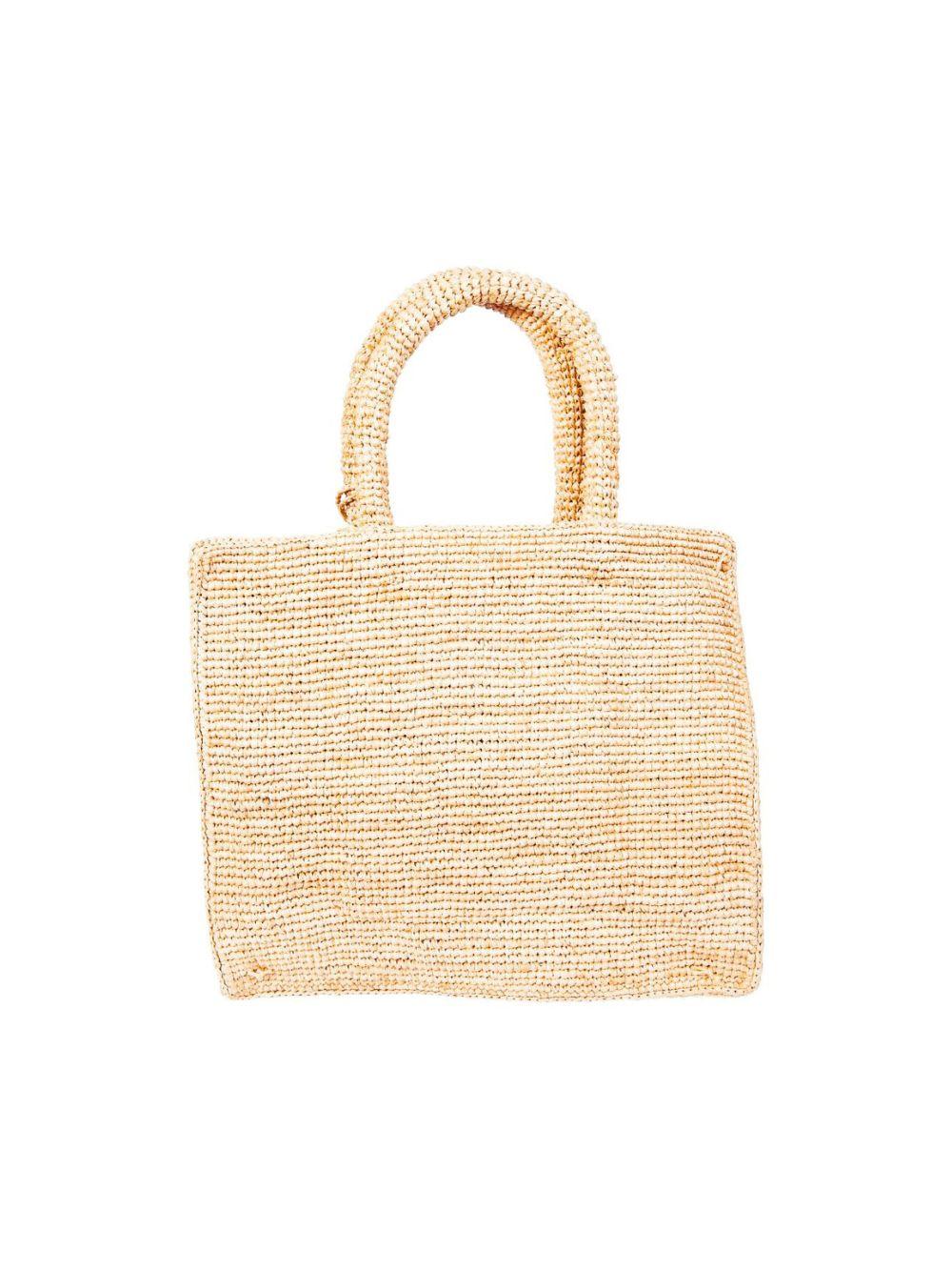 Borsa Colette MC2 Saint Barth beige con dettaglio nappa COL0013 00222L MC2 ST. BARTH KIDS