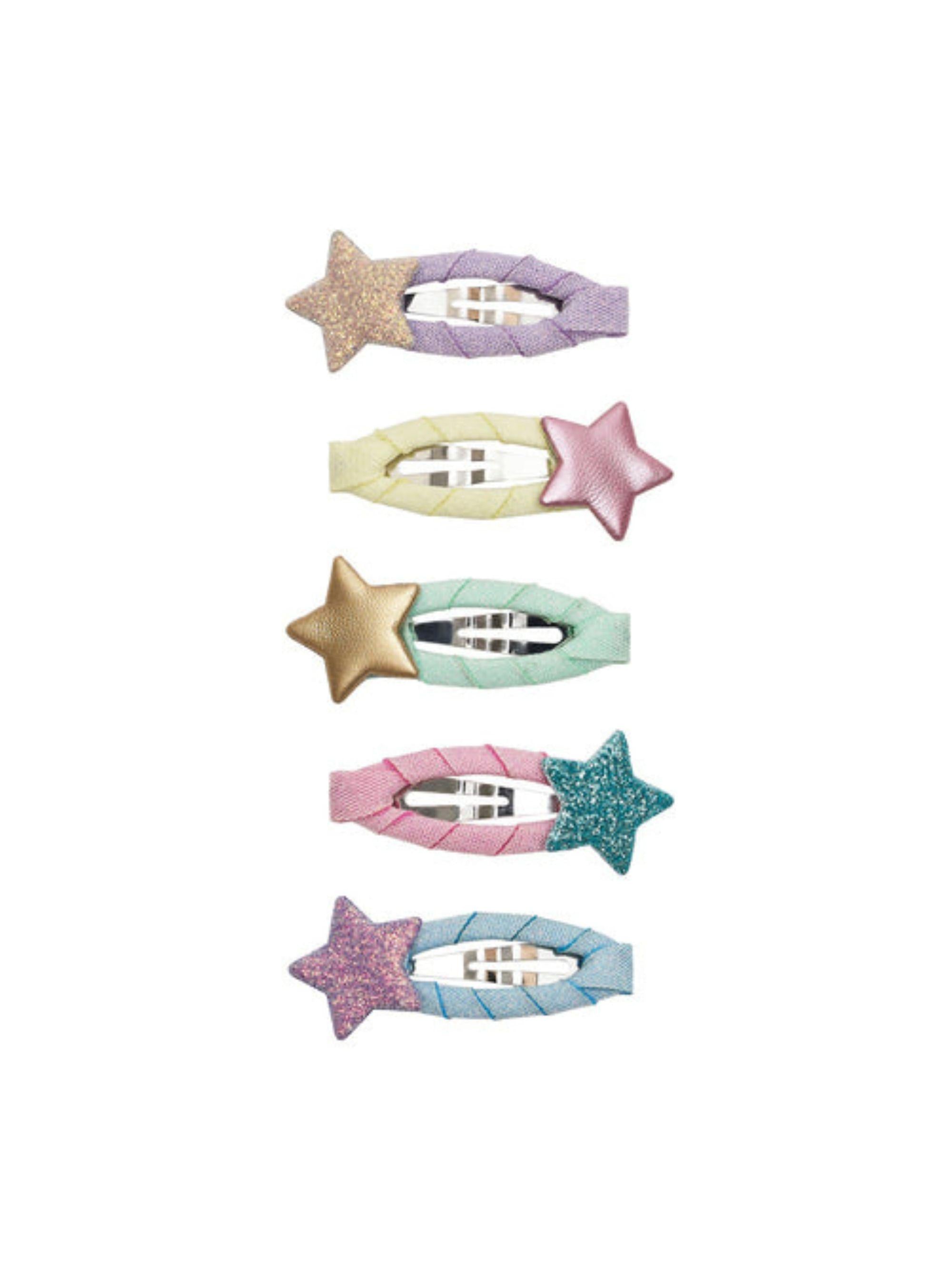 Set cinque fermagli per bambina Mimi & Lula multicolore con design a forma di stelle 182007-23 STELLINA MIMI & LULA KIDS