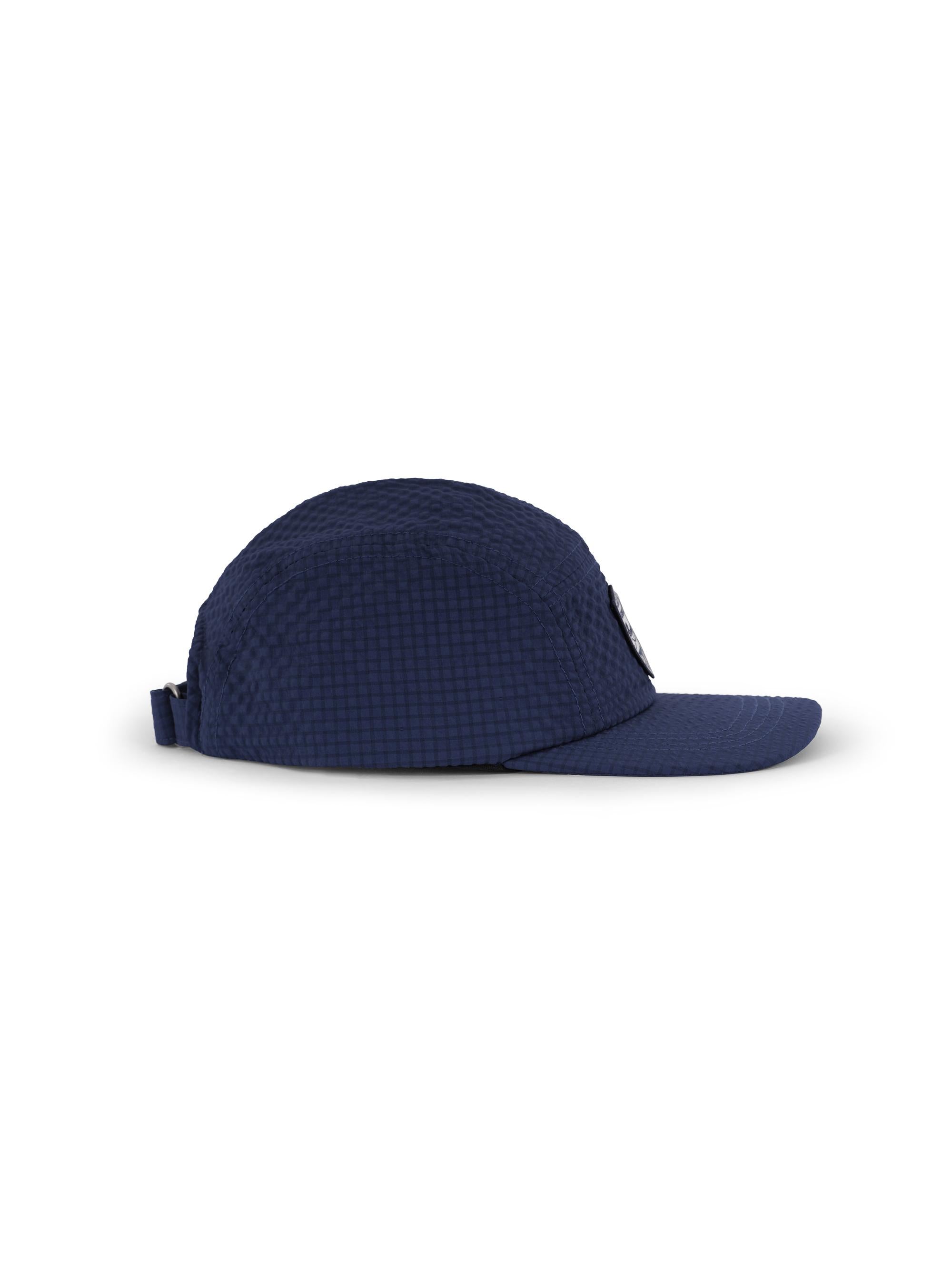 Cappello per bambino Bonpoint blu con finitura in rilievo C06BACW00001 073 BONPOINT