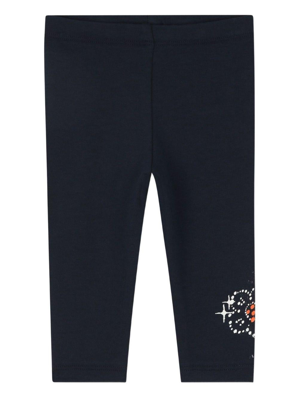 Set due pezzi per neonata Kenzo Kids blu a righe K61263 780 KENZO KIDS
