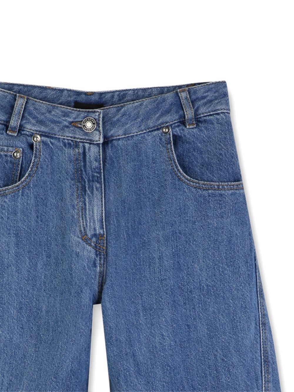 Jeans per bambina Givenchy Kids in denim con design a cinque tasche H31216 Z10 GIVENCHY KIDS