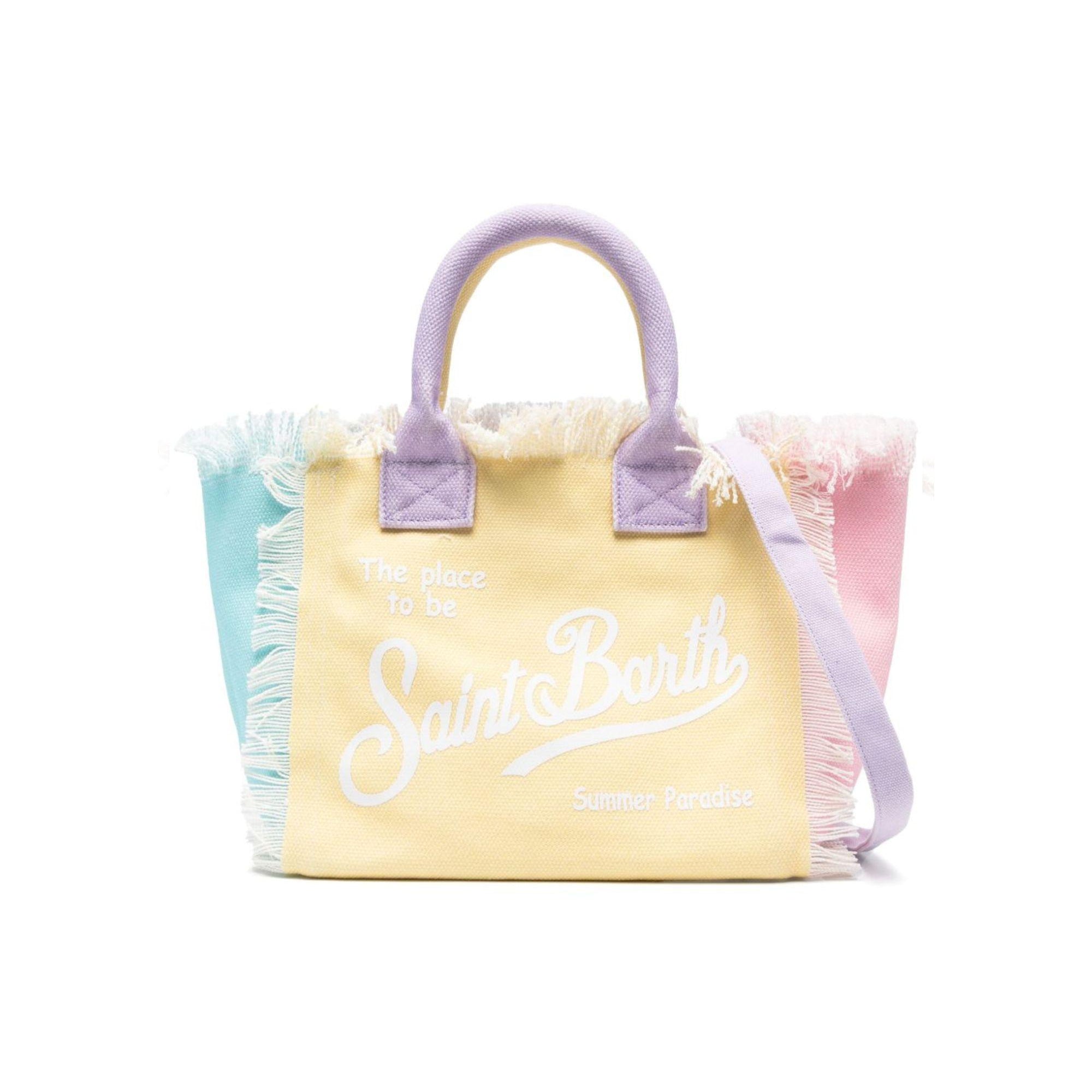 Borsa tote Colette MC2 Saint Barth multicolore con stampa logo COL0001 02576L MC2 ST. BARTH KIDS