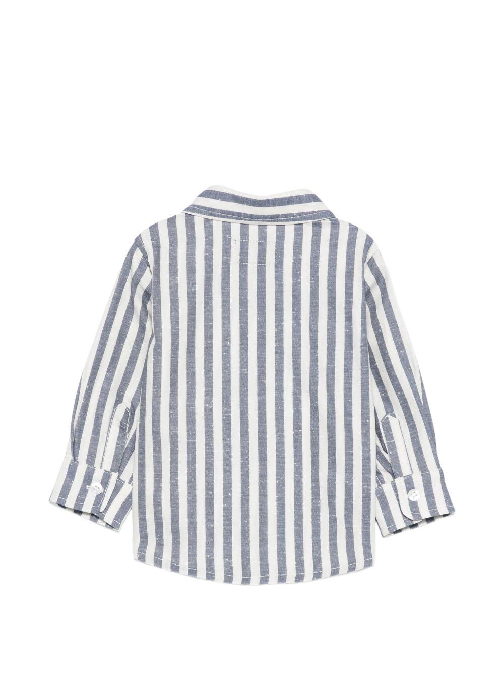 Camicia per neonato Fay Kids multicolore con motivo a righe FY5530 Z3691 101BL FAY KIDS