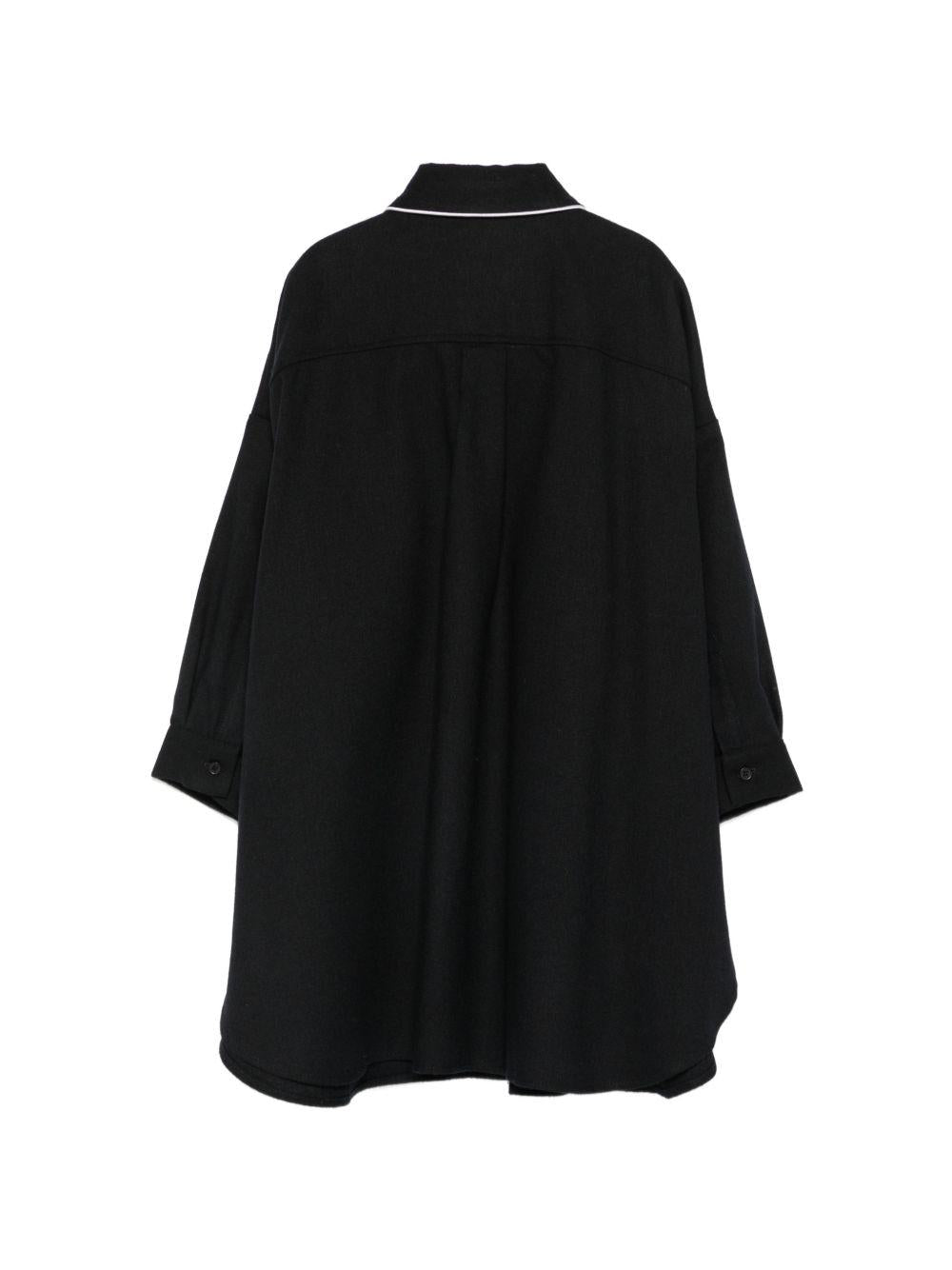 Abito per bambina Douuod Kids nero con colletto classico DZ1A10 I0337 61L DOUUOD KIDS