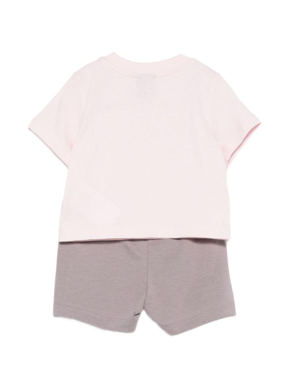 Completo per neonata The North Face multicolore con dettaglio logo NF0A8G1D MC11 THE NORTH FACE KIDS