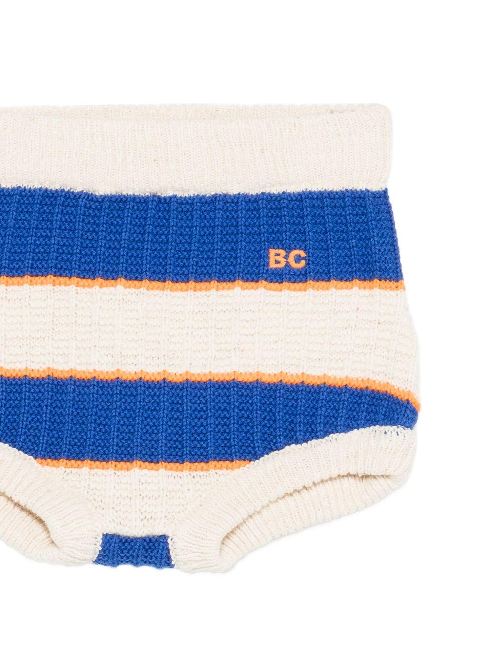 Culotte per neonato Bobo Choses multicolor con design a righe B126AB164 101 BOBO CHOSES KIDS