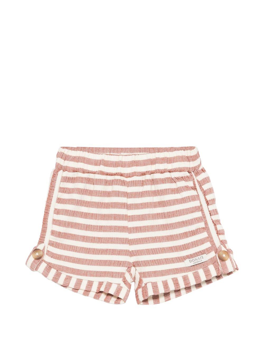 Shorts per neonata Donsje multicolor con design a righe 4116400 S0001 DONSJE KIDS