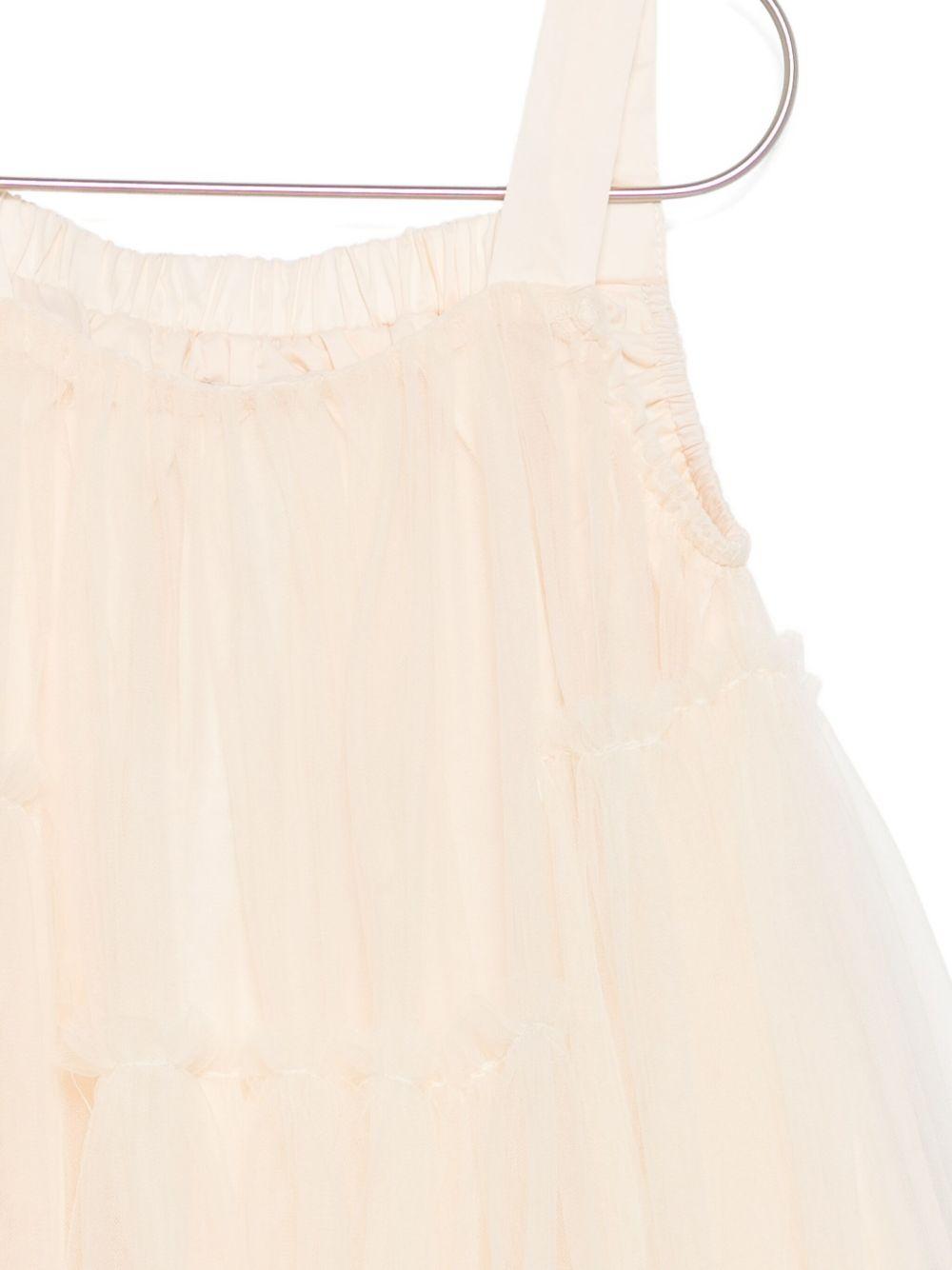 Abito per bambina Donsje beige in tulle 4100400 00003 DONSJE