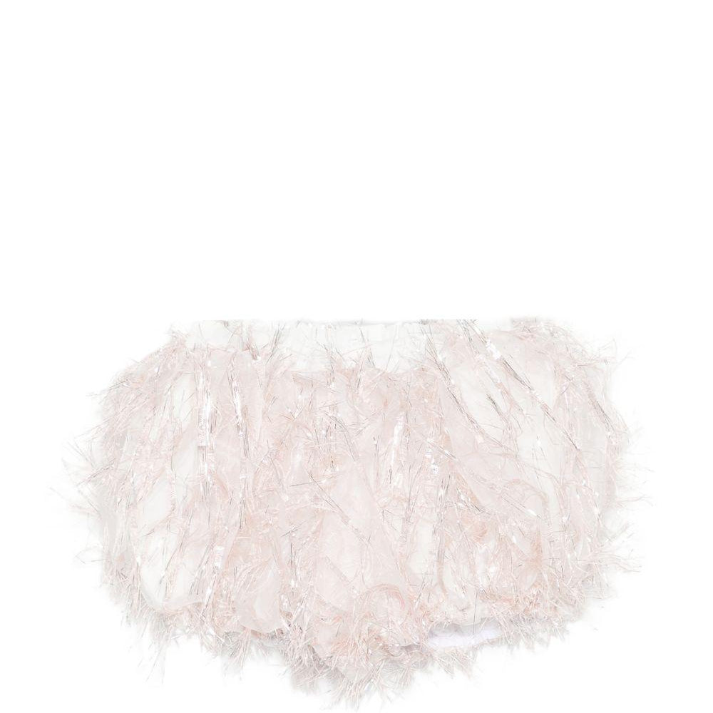Culotte per neonata A'lapage rosa con dettaglio frange AL05E ROSA A'LAPAGE KIDS