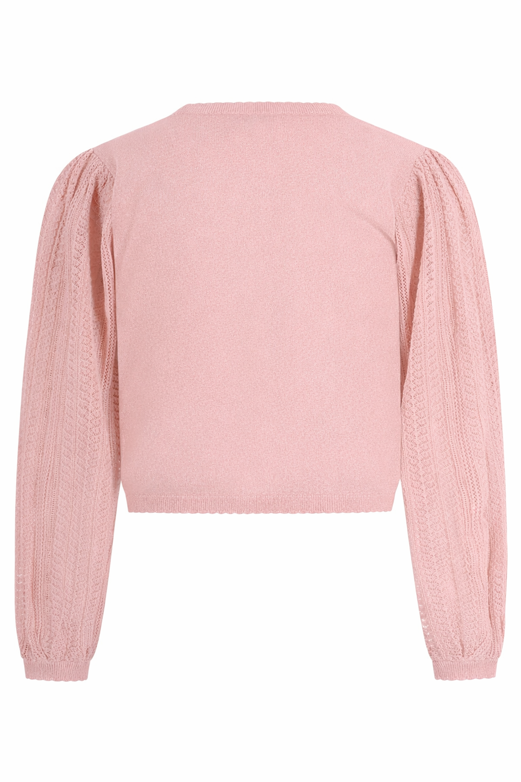 Maglione per bambina Emporio Armani Kids rosa con dettagli ricamati EG000777 AF22791 U4013 EMPORIO ARMANI KIDS