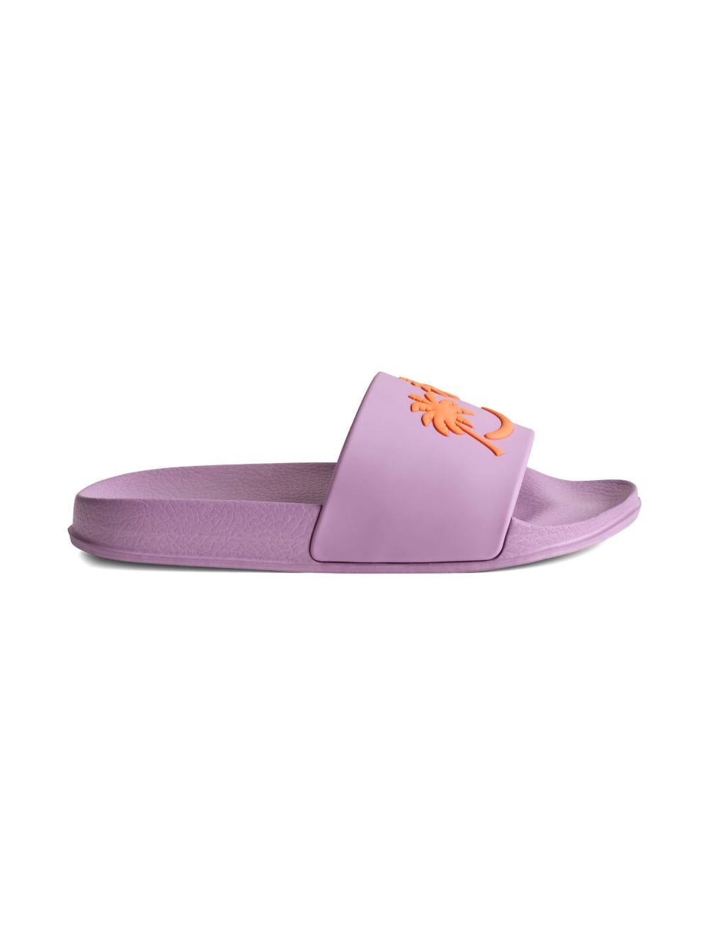 Sandali Zhappy per bambina Molo lilla con motivo Palm Tree 7S26U201 5640 MOLO KIDS