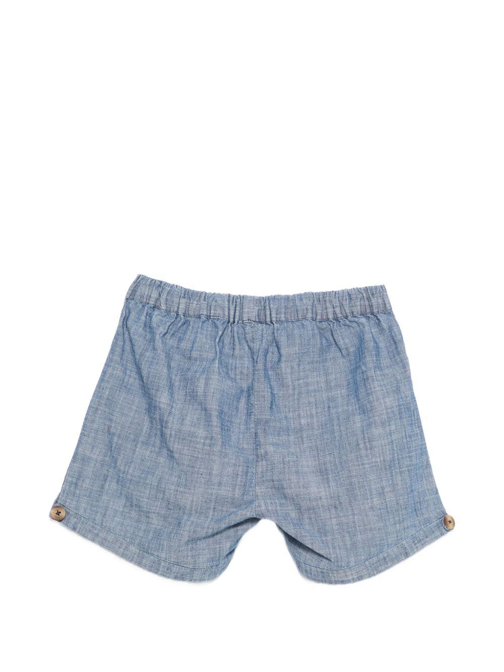 Shorts per bambino Donsje denim con vita elasticizzata 4117400 00080 DONSJE KIDS