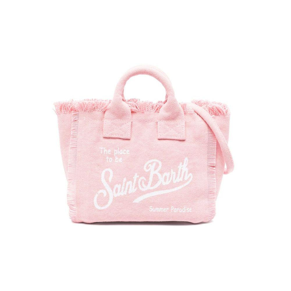 Borsa Mini Vanity MC2 Saint Barth rosa con dettaglio frange VAMI001 00135L MC2 ST. BARTH KIDS
