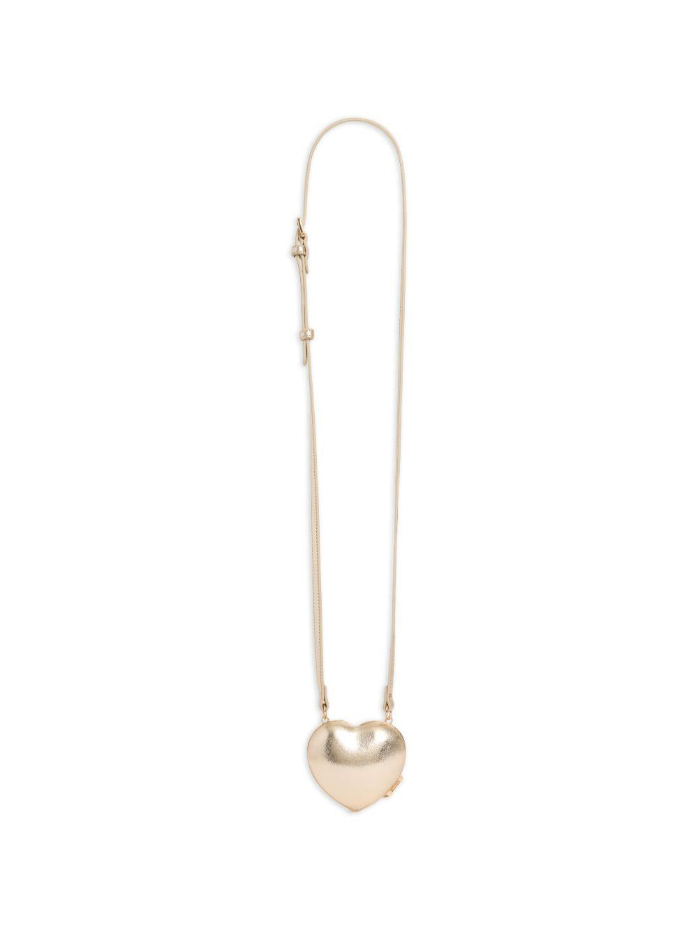 Borsa ekko per bambina Bonpoint oro a cuore S06GBAL00002 032 BONPOINT KIDS