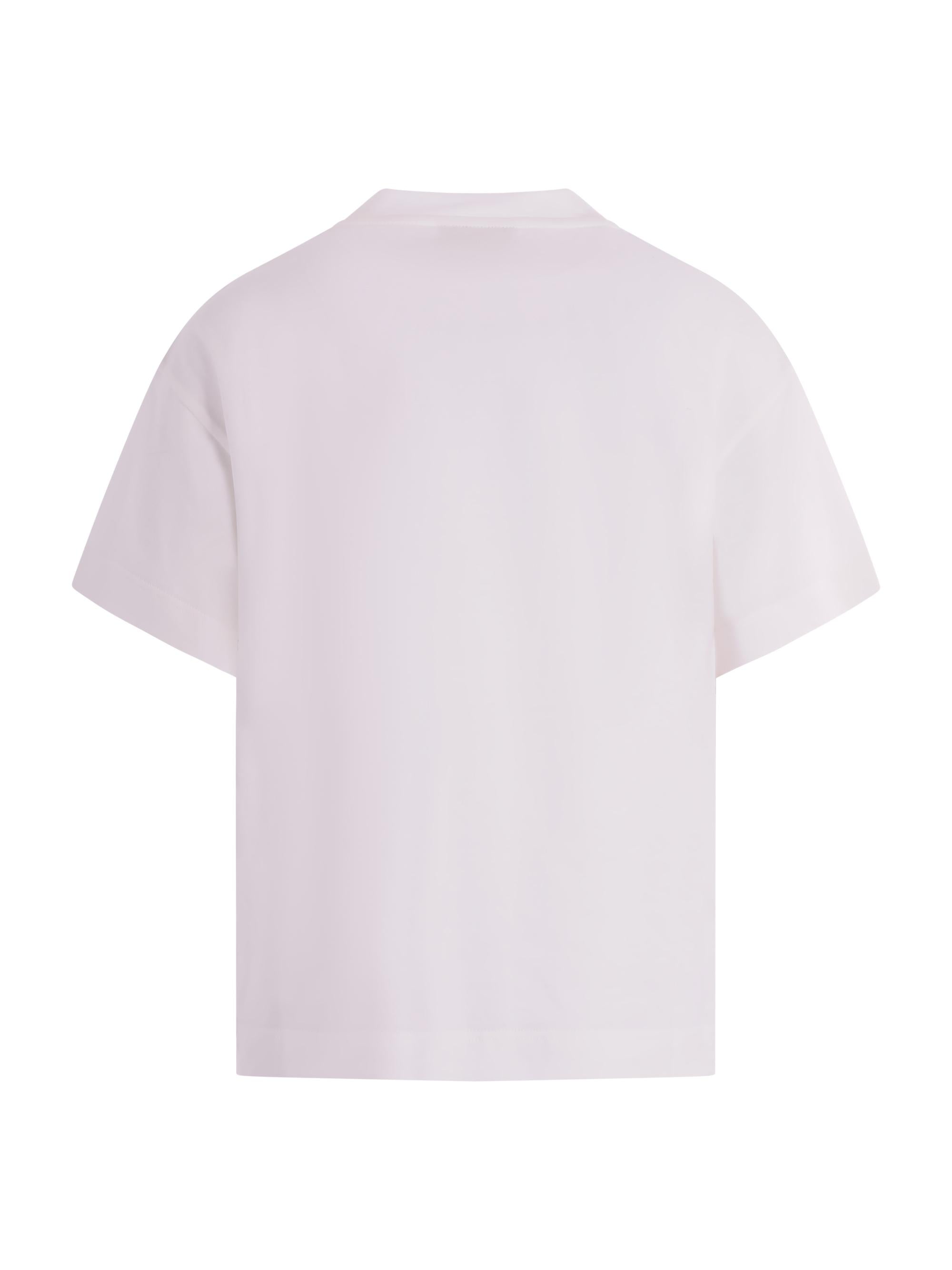T-shirt per bambino Fendi Kids multicolore con stampa Cavalli Fendi JMI497 AVVY F0T9H FENDI KIDS