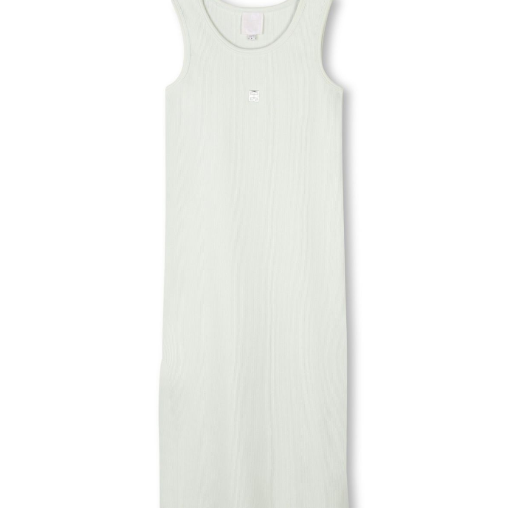 Abito per bambina Givenchy Kids con applicazione interna con logo H30777 72G GIVENCHY KIDS