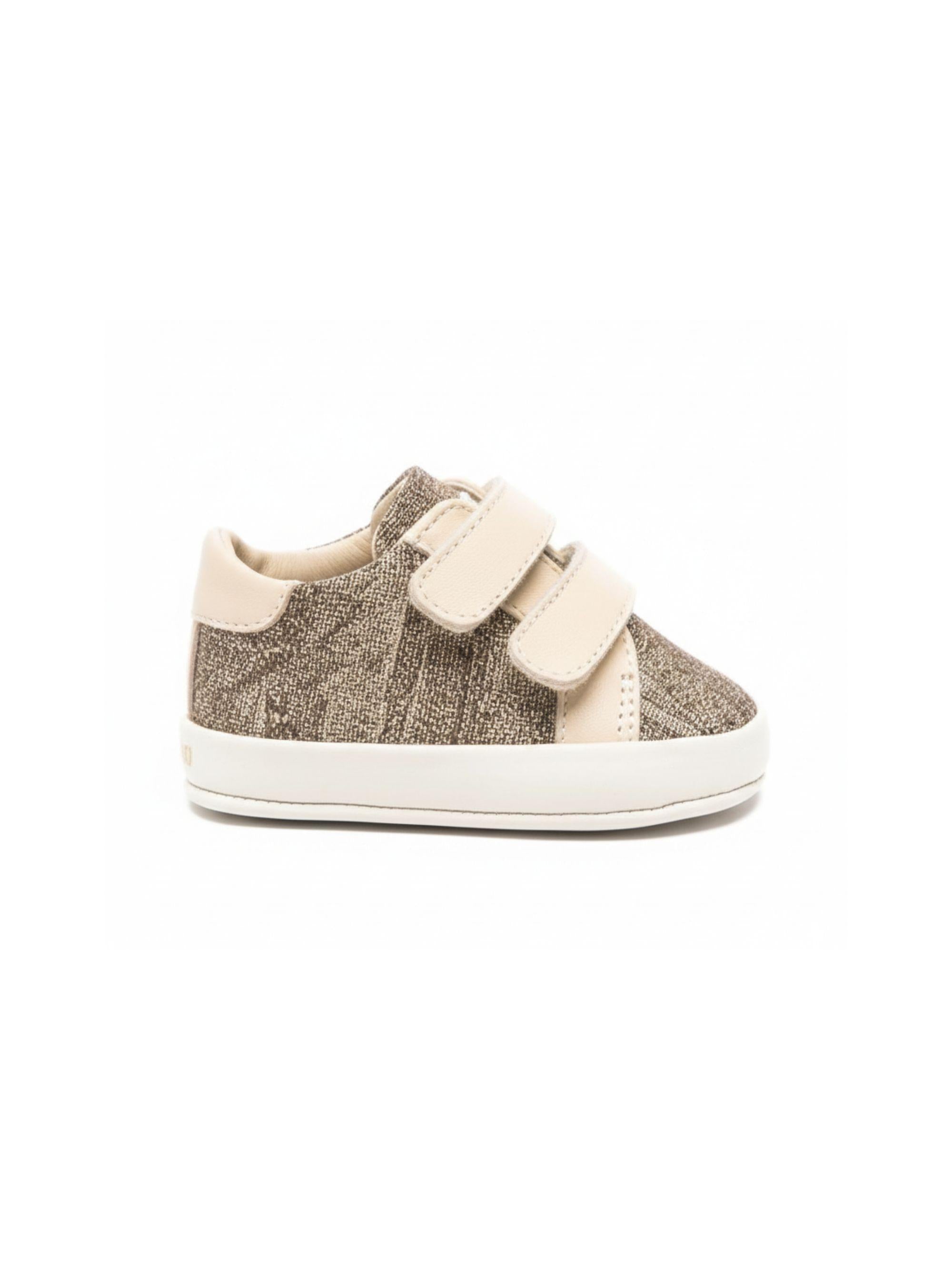 Sneakers per neonato Etro Kids beige con chiusura a strappi GY0546 U0264 311 ETRO KIDS