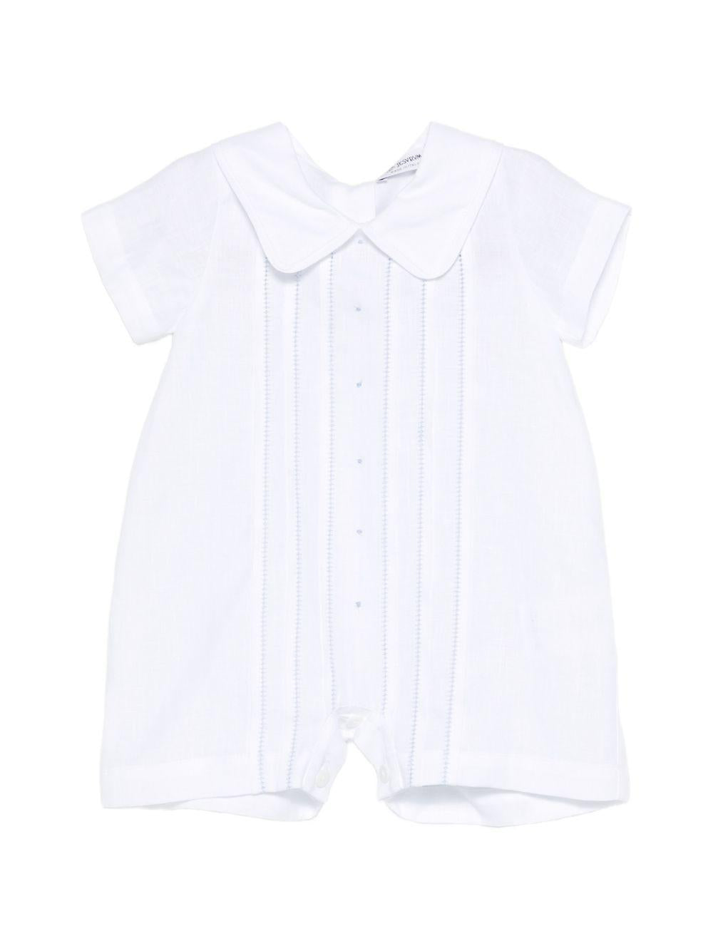 Tutina per neonato JESURUM BABY bianca con colletto alla Peter Pan MEFISTO VAR.67 JESURUM KIDS