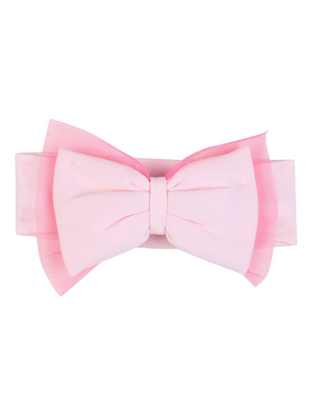 Tutina per neonata Billieblush rosa con ricamo fragola sul davanti U21811 44L BILLIEBLUSH KIDS