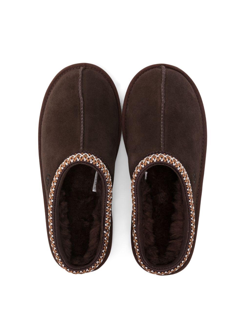 Ciabbatte Tasman II per bambina Ugg Kids marrone con dettaglio intrecciato 1019066K DDC UGG KIDS