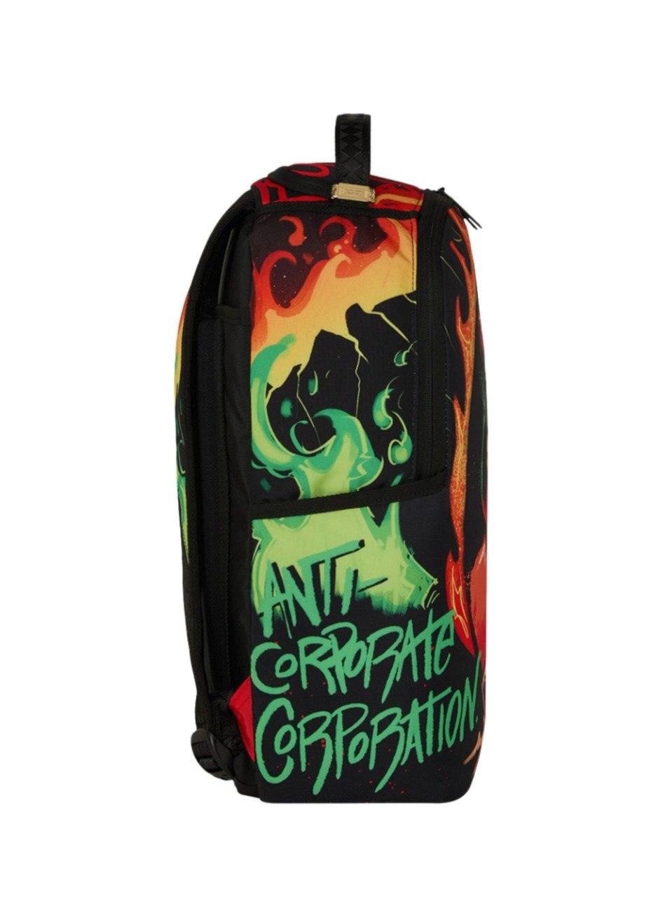 Zaino "Diablo Burning Billion" per bambini Sprayground Kid multicolore con tasca principale con zip 910B8618 NSZ SPRAYGROUND