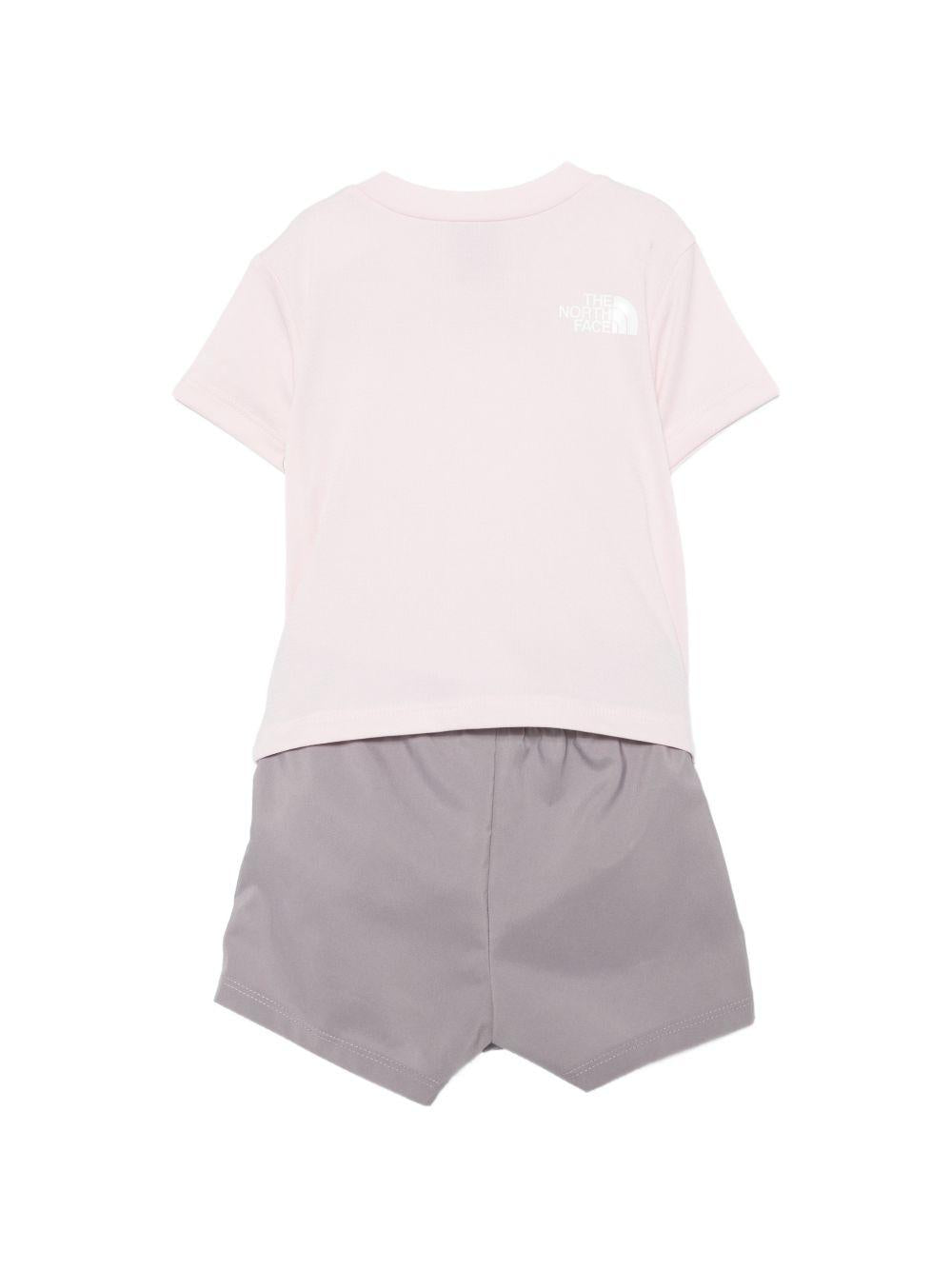 Completo per neonata The North Face Kids multicolore con dettaglio logo NF0A8FYR MC11 THE NORTH FACE KIDS