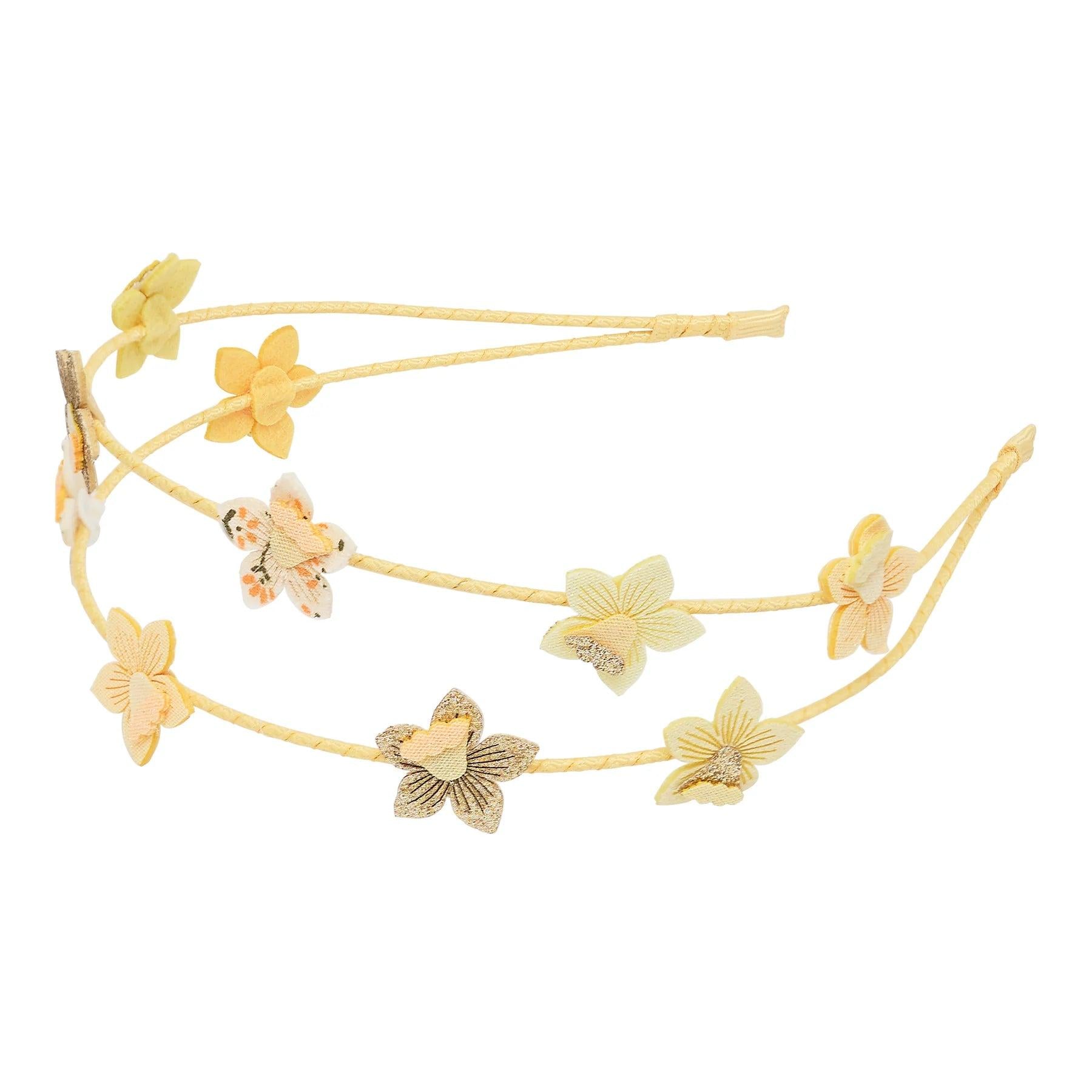 Cerchietto per capelli Mimi & Lula giallo con dettagli floreali 182024-55 DAFFODIL MIMI & LULA KIDS