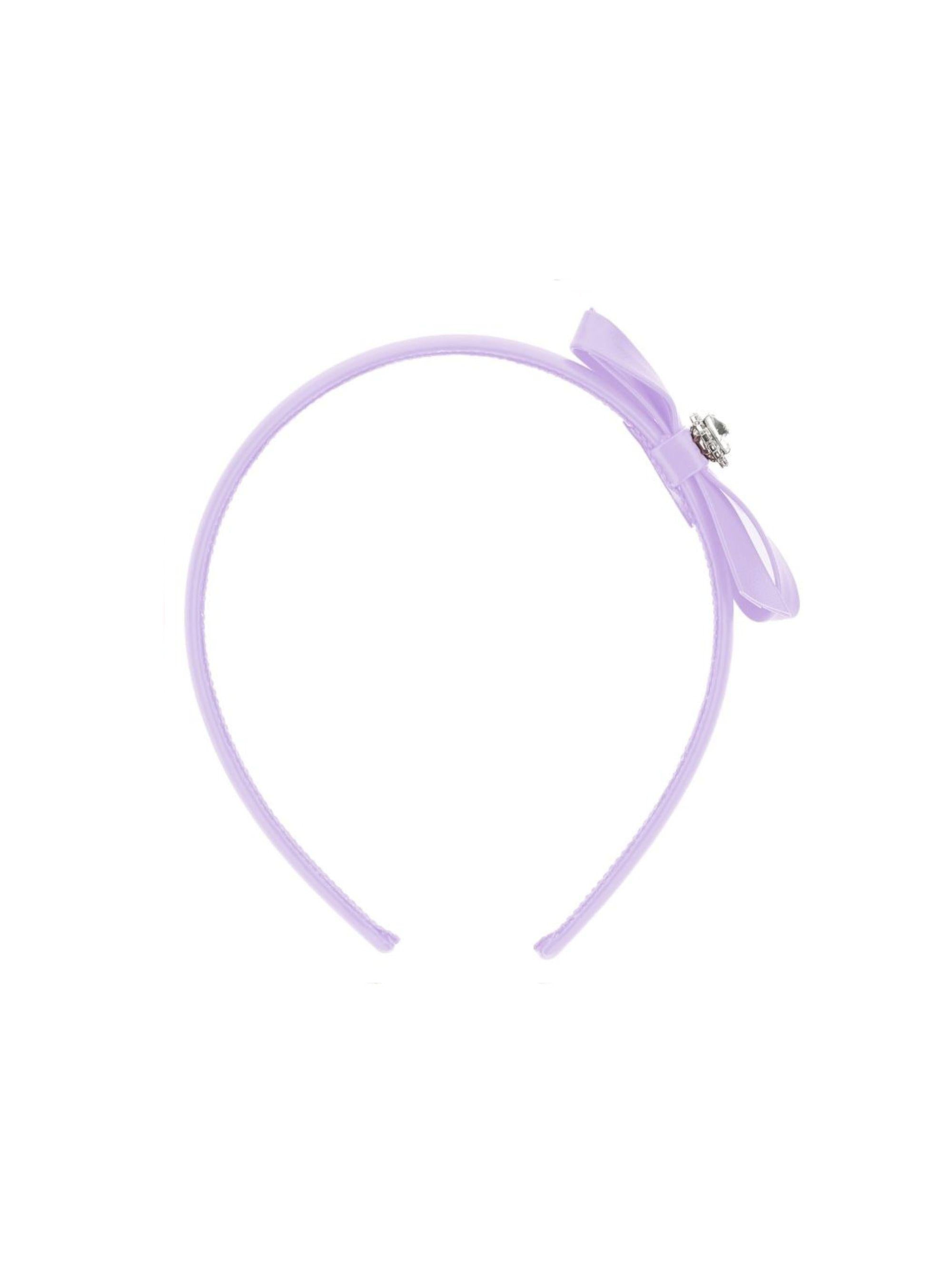 Cerchietto per bambina Monnalisa lilla con fiocco 17G005 7067 0065 MONNALISA KIDS