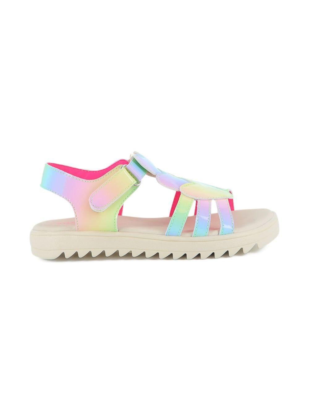 Sandali per bambina Billieblush multicolore con design iridescente U22003 Z41 BILLIEBLUSH KIDS