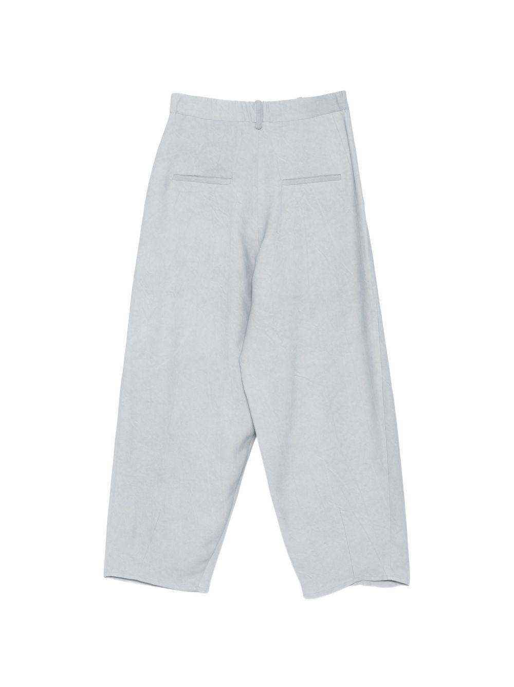 Pantaloni per donna Alysi azzurro modello con pieghe 116140 P6028 DM ALYSI