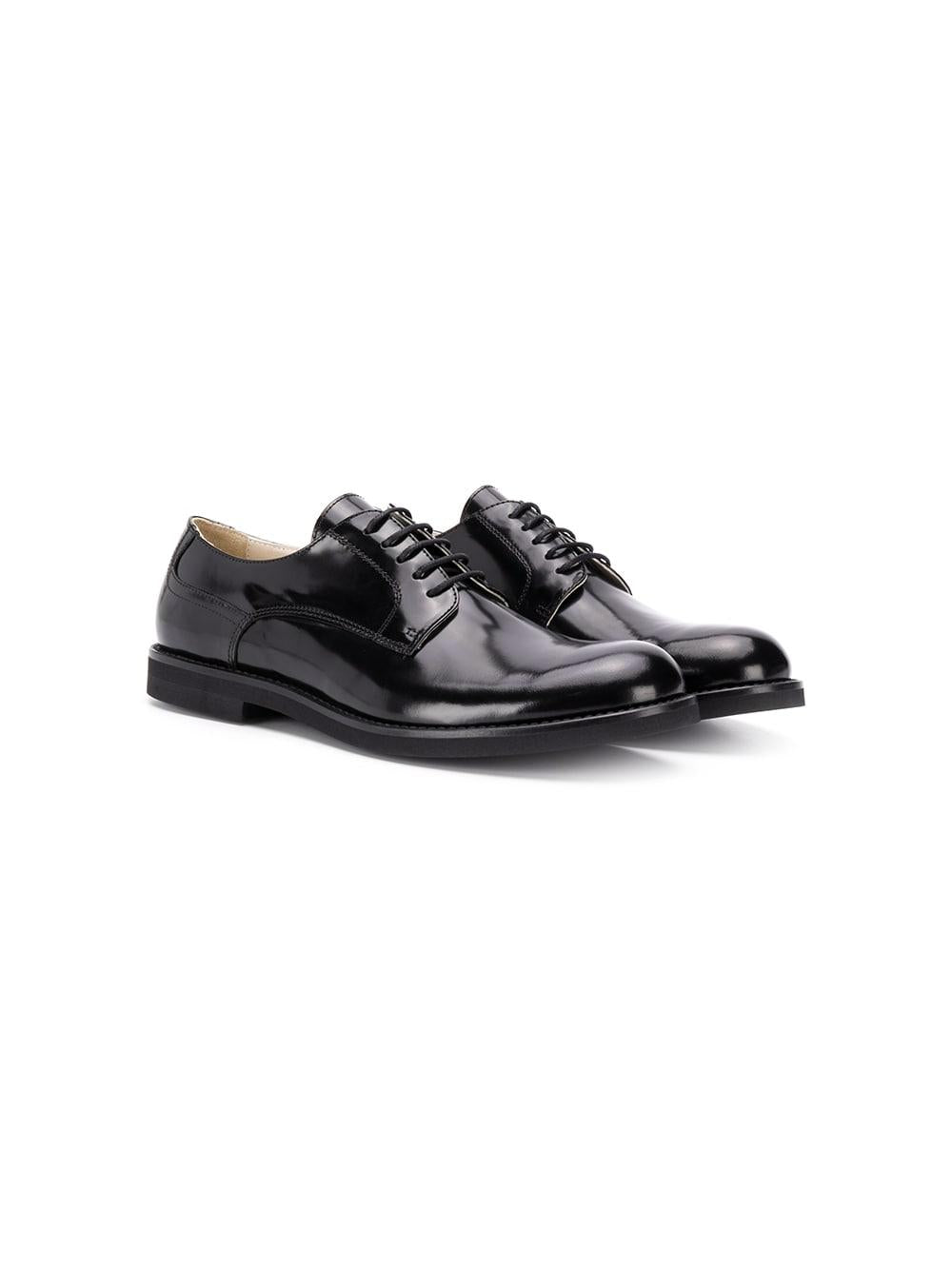 Scarpe eleganti per bambino Andrea Montelpare nero con chiusura con lacci MT19802 NERO MONTELPARE TRADITION KIDS