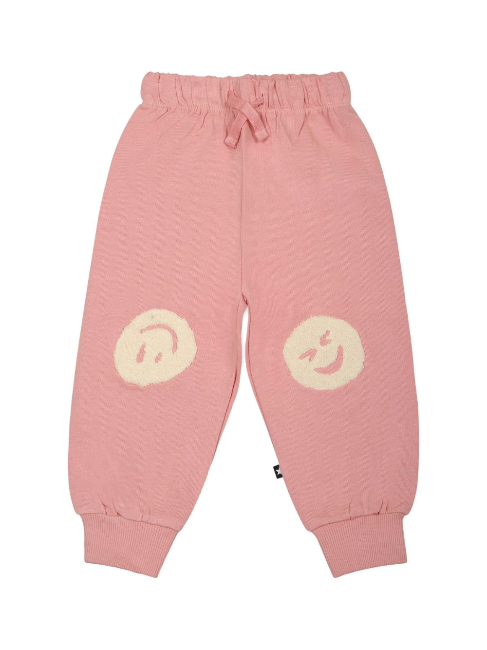 Pantaloni sportivi con stampa per neonata Molo rosa con orli alle caviglie 6S25I206 8283 MOLO