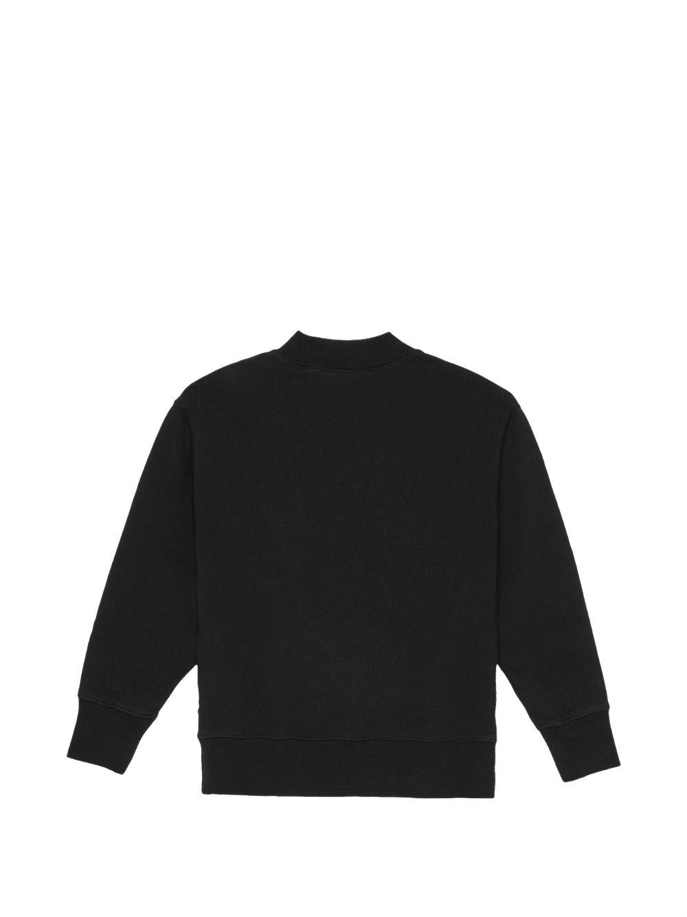 Felpa per bambino Palm Angels Kids nera con stampa orso sul davanti PBBA012S26FLE002 110 PALM ANGELS KIDS