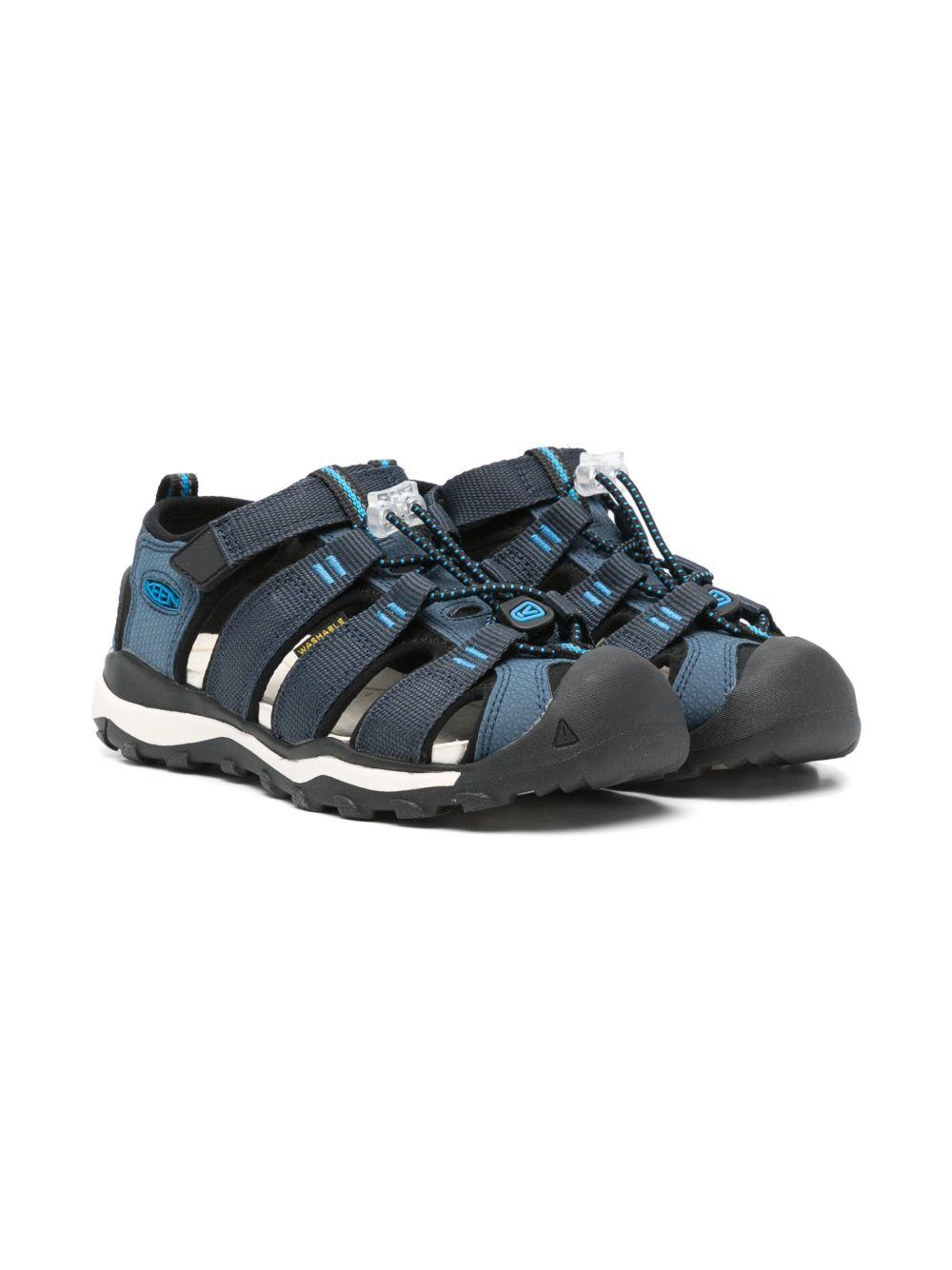 Sandali per bambino KEEN FOOTWEAR Newport Neo blu con logo laterale goffrato 1022903 BLUE NIGHTS KEEN
