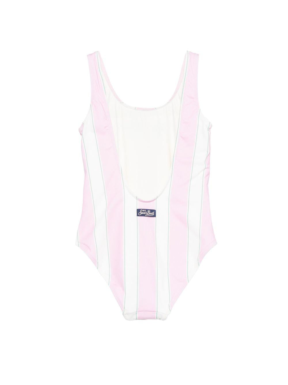 Costume intero per bambina MC2 Saint Barth Kids multicolore con design a righe CARA001 01129L MC2 ST. BARTH KIDS