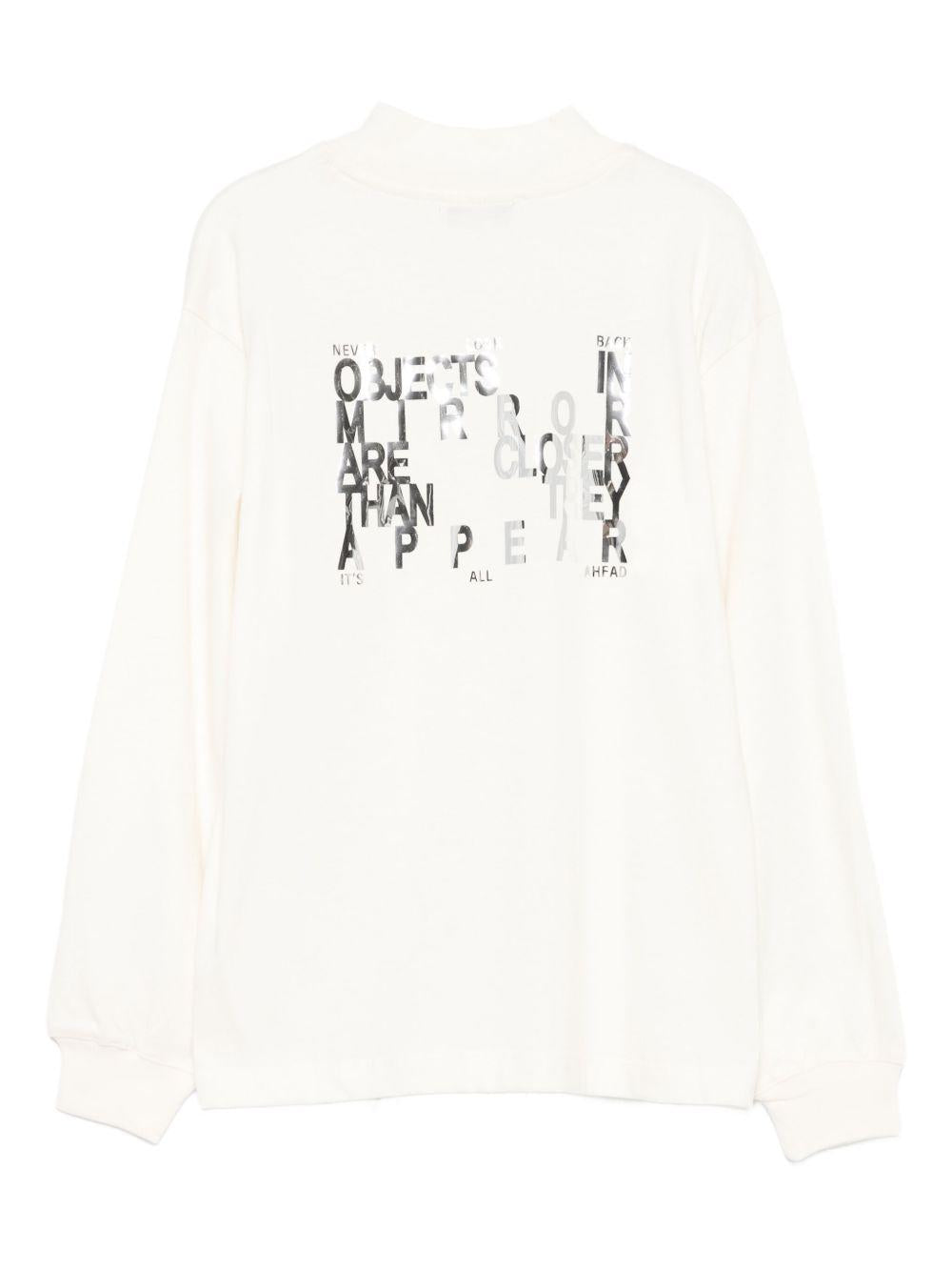 T-shirt per bambina MSGM Kids bianco con logo sul davanti F5MSJGTH192 013 MSGM KIDS
