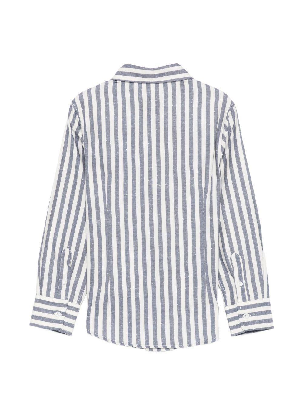 Camicia per bambino Fay Kids multicolore a maniche lunghe FY5P30 Z3691 101BL FAY KIDS