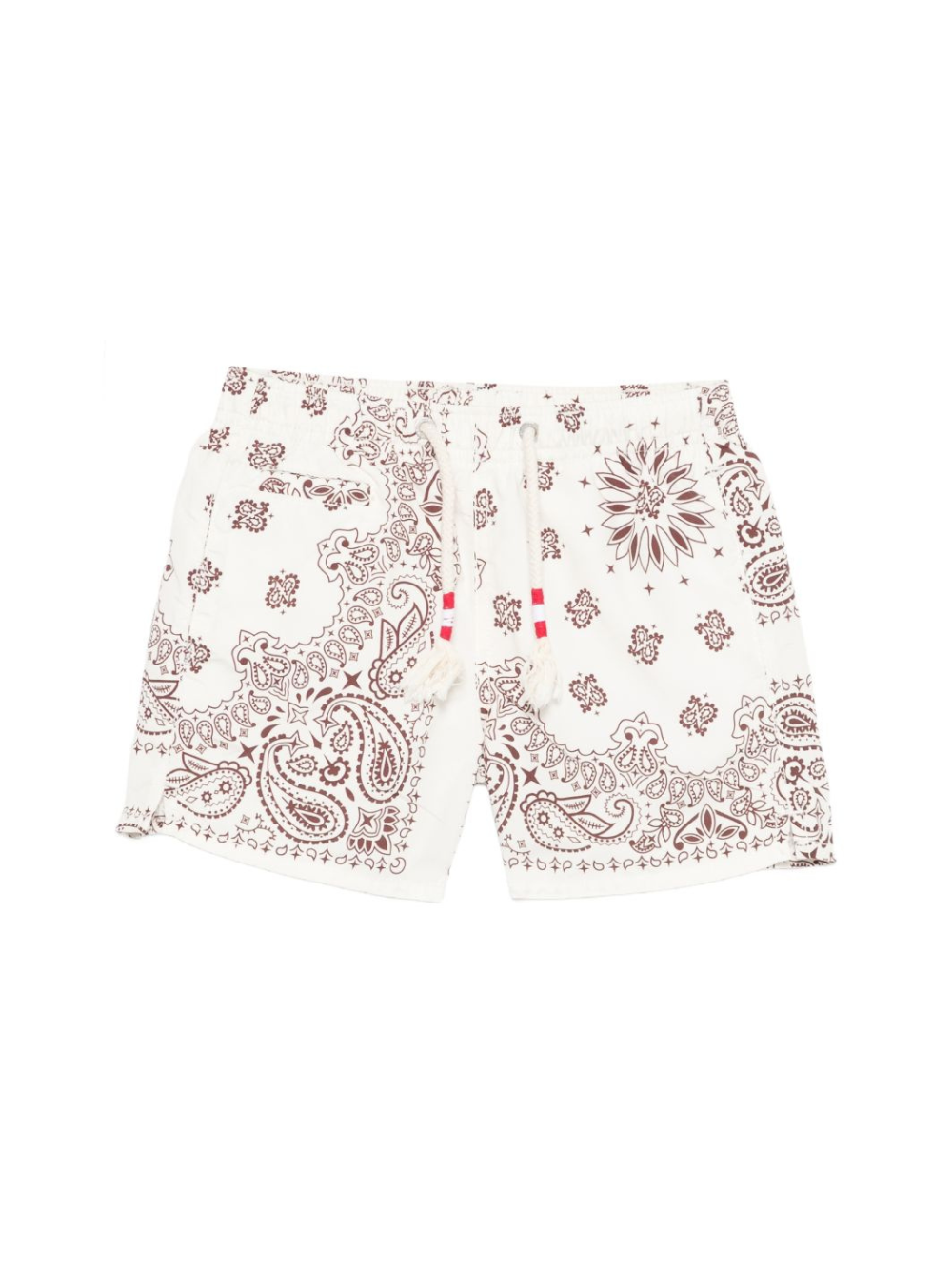 Costume da bagno per bambino MC2 Saint Barth Kids beige con stampa grafica all-over CAP0003 03544L MC2 ST. BARTH KIDS