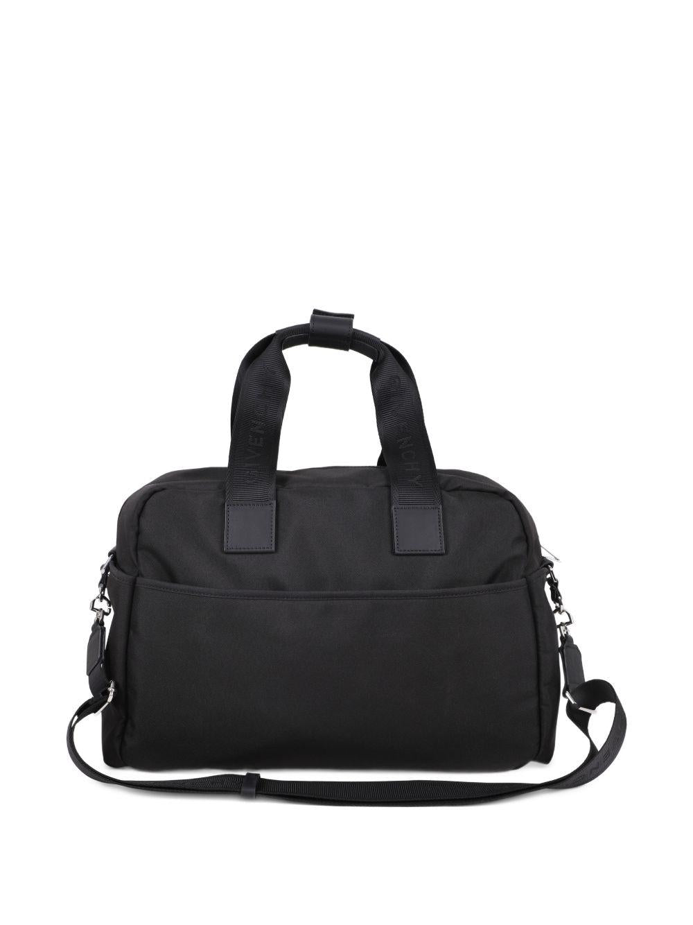 Borsa fasciatoio per neonati Givenchy Kids nera con logo H31052 09B GIVENCHY KIDS