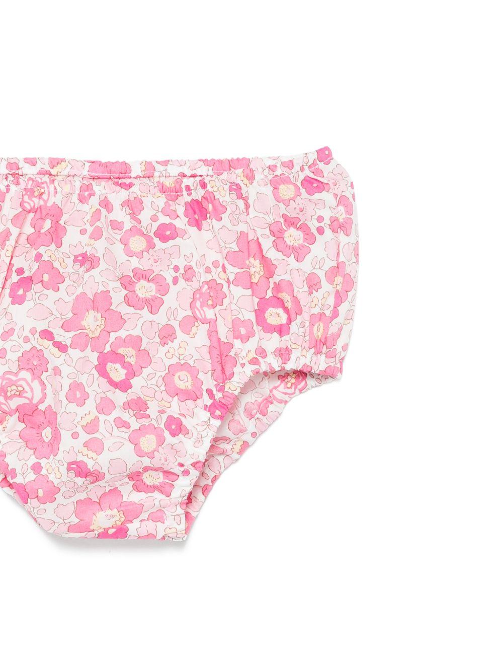 Abito per neonata Abbie MC2 Saint Barth Kids multicolore con stampa floreale ABB0002 03256L MC2 ST. BARTH KIDS
