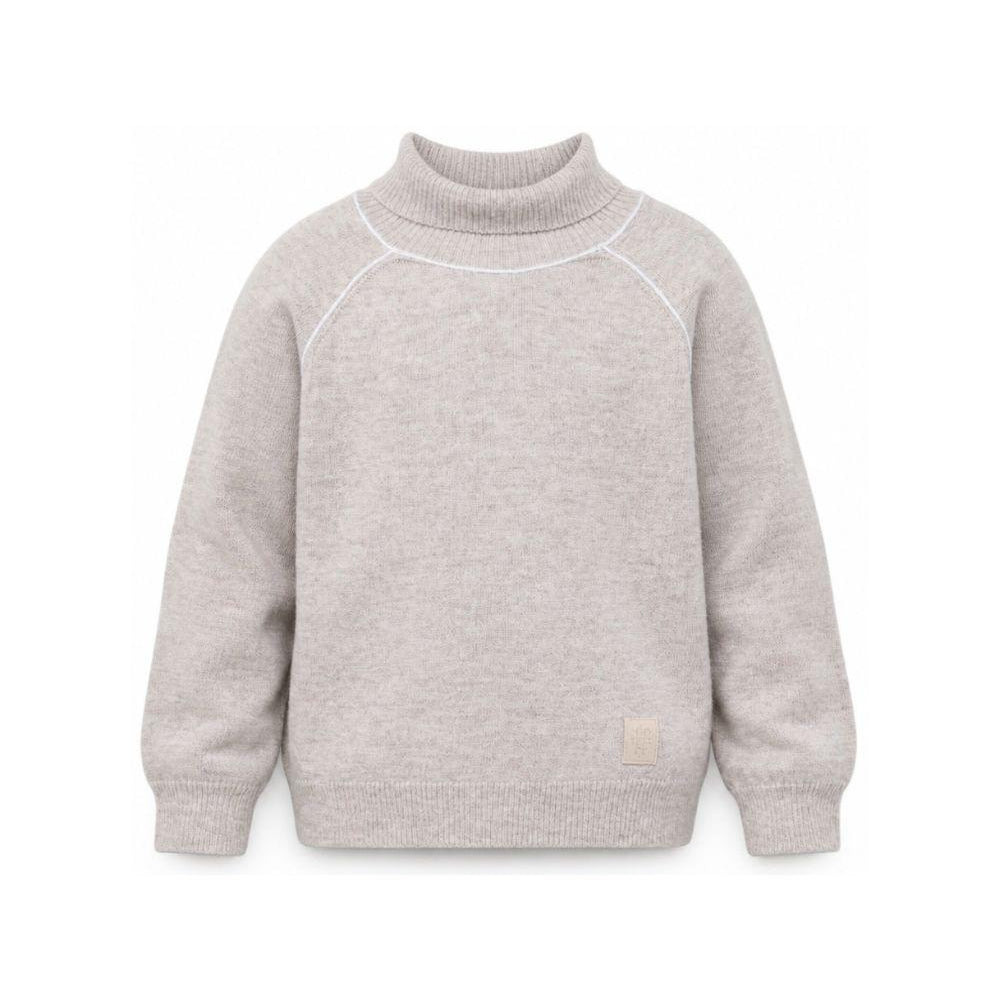 Maglione per bambino Eleventy Kids beige con collo alto EZ9H10 Z3403 879AV ELEVENTY KIDS