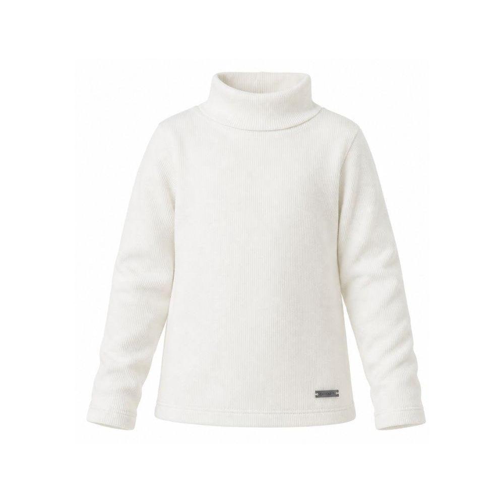 Maglione per bambina Monnalisa Kids bianco a collo alto 17HLUC 8212 0001 MONNALISA KIDS