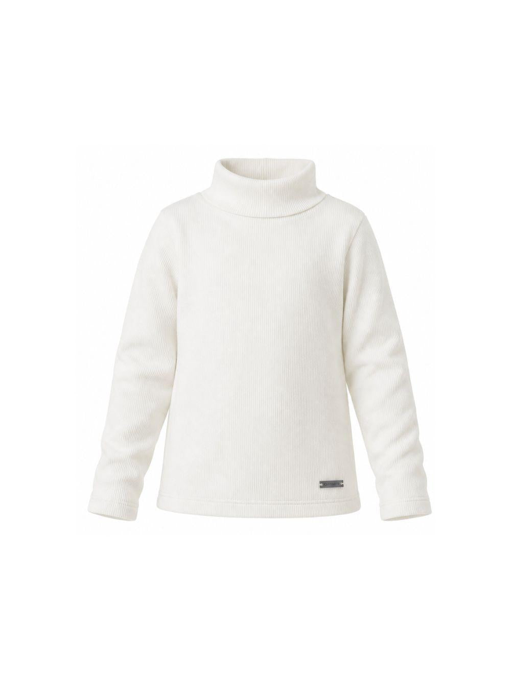 Maglione per bambina Monnalisa Kids bianco a collo alto 17HLUC 8212 0001 MONNALISA KIDS