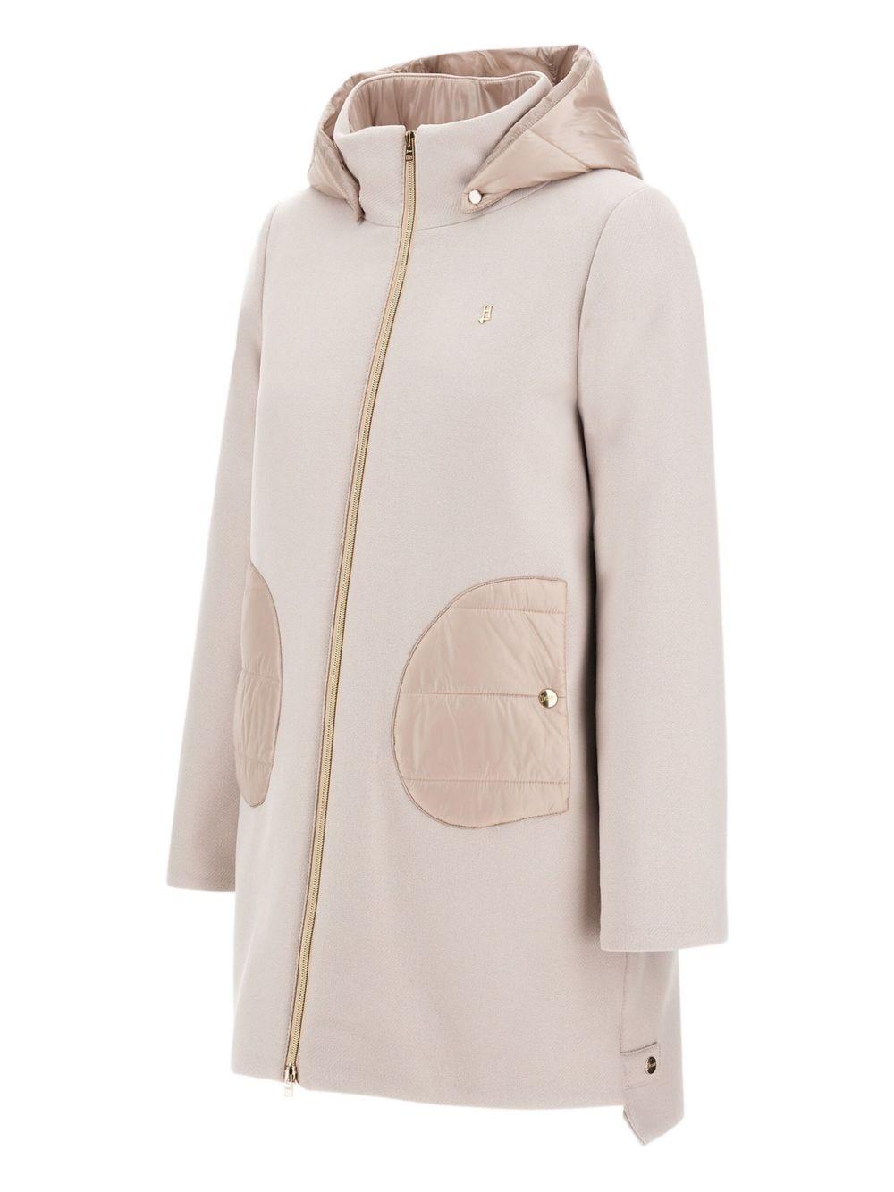 Cappotto per bambina Herno Kids rosa con cappuccio GC000049G33344 1985 HERNO KIDS