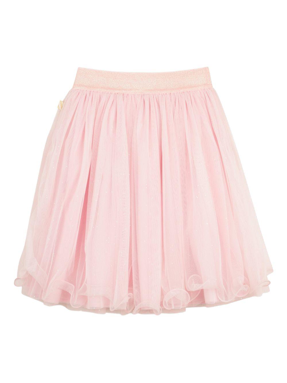 Gonna per bambina Billieblush rosa in tulle U21872 44L BILLIEBLUSH KIDS