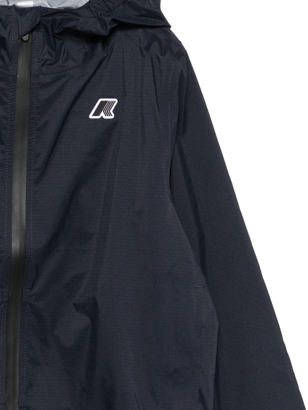 Giubbino per bambino K-Way Kids blu con cerniera K41345W K89 K-WAY KIDS