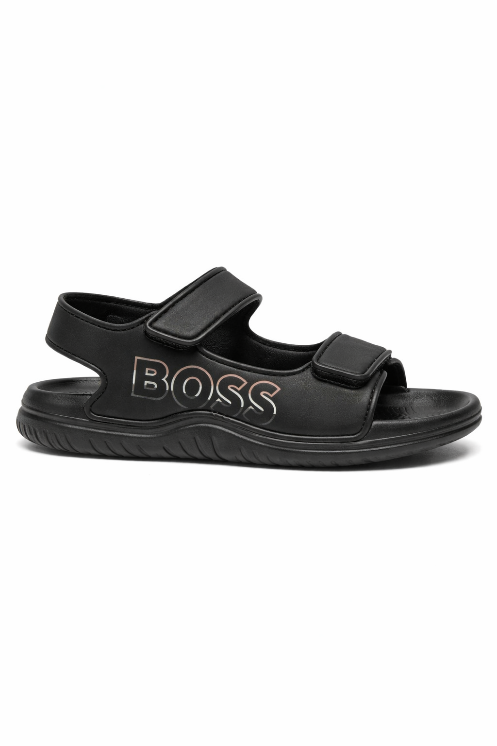 Sandali per bambino Boss Kids neri con cinturino J52821 09B BOSS KIDS