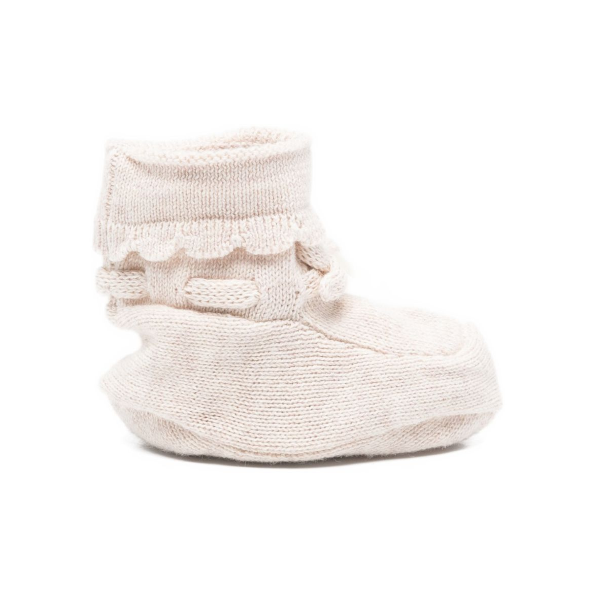 Scarpine da culla per neonata Tartine & Chocolat beige con dettaglio fiocco CC89000 62 TArtine & Chocolat KIDS