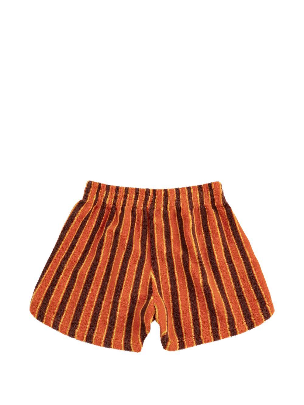 Shorts a righe per bambino Bobo Choses arancione B126AC057 811 BOBO CHOSES